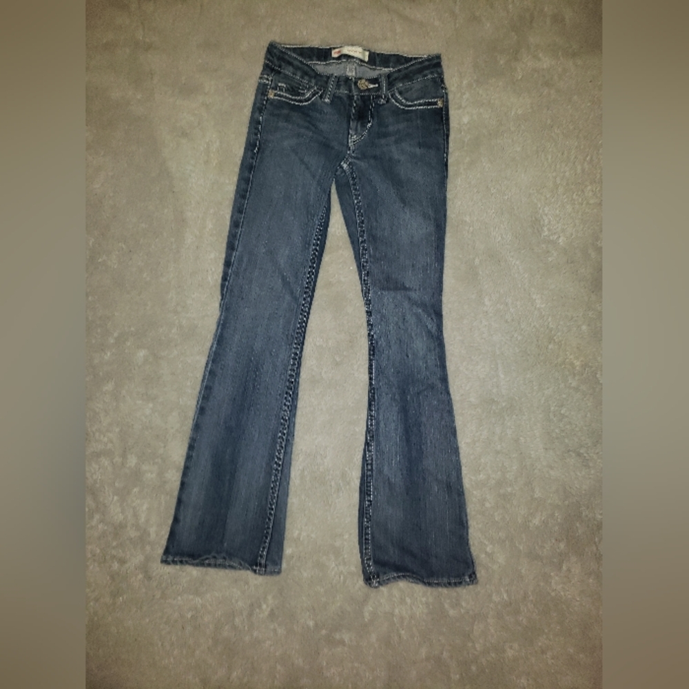 Girls 7 slim levis jeans